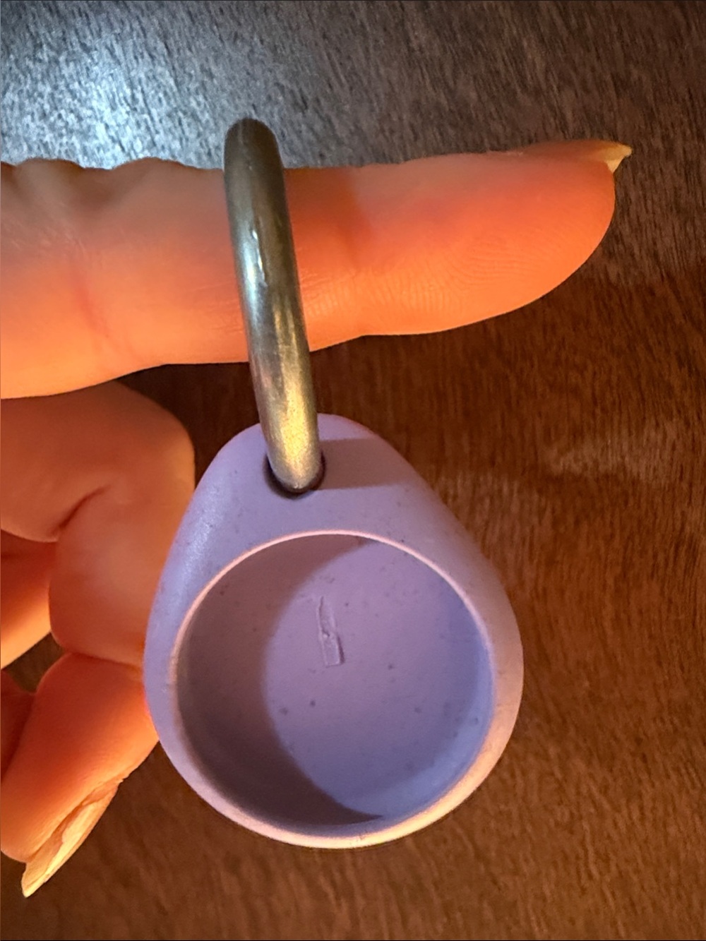 Pela Case Lavendar AirTag Holder - Never Used! - Picture 4 of 5